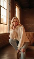 Damenstrickpullover