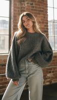 Damenstrickpullover