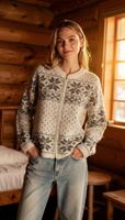 Damenstrickjacke