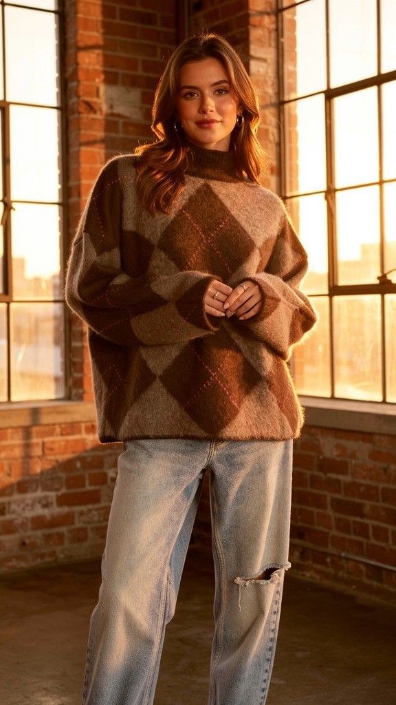 Damenstrickpullover
