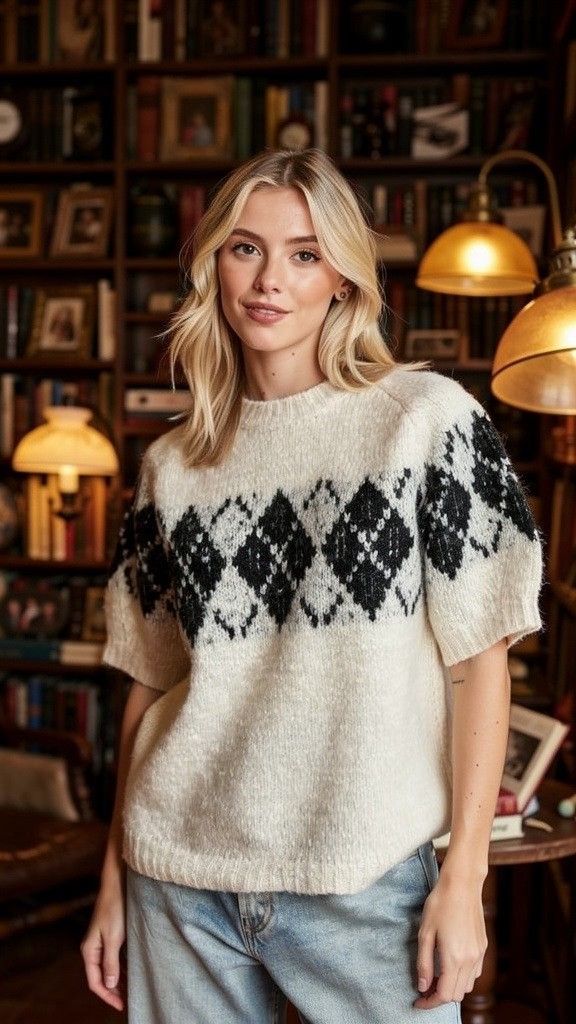Damenstrickpullover