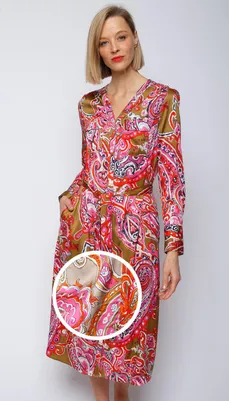 Risy & Jerfs Damenkleid tonno panna