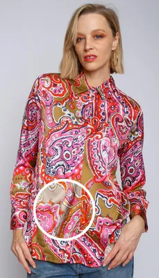 Risy & Jerfs Damenbluse tonno panna